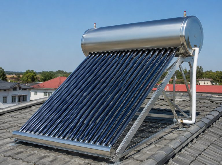 信州区家用一体式真空管太阳能热水器